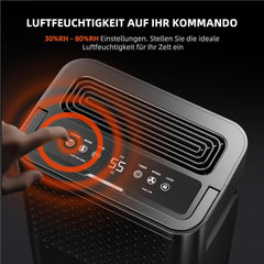 Dezumidificator SPIDER FARMER, Dezumidificator pentru plante de 12L cu control al umidității, Control prin aplicație, Funcție de temporizator 24H pentru corturi de creștere, Dezumidificator electric pentru grădini interioare, apartamente și subsoluri