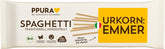 PPURA Paste Spaghete Organice cu Emmer 500g, spaghete 100% naturale din emmer, fabricate în Italia - paste italiene fără aditivi, coloranți sau conservanți