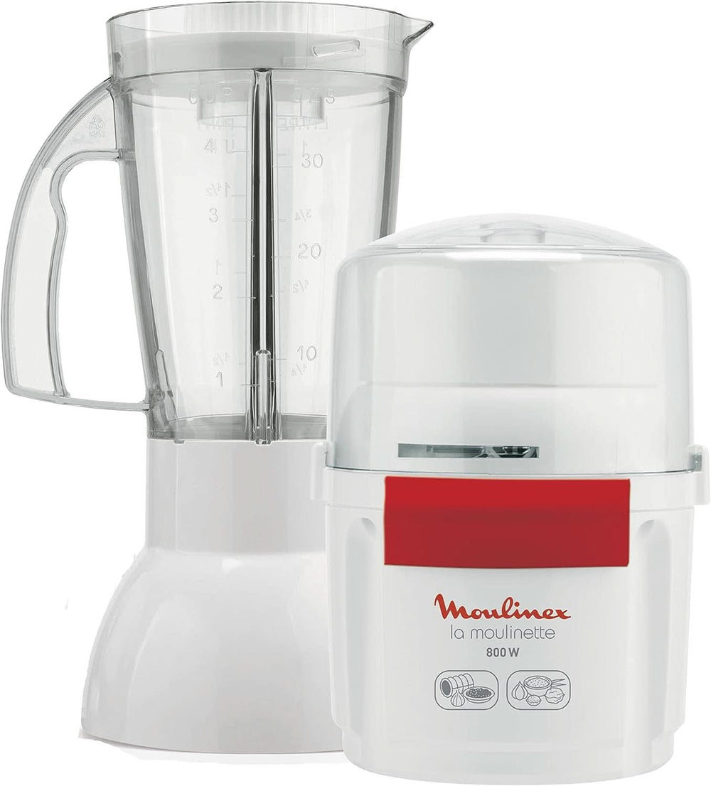 AR6801 Chopper & Blender La Moulinette 800 W + Blade Oțel inoxidabil Mama si Copilul Naty Shop 800 + Blender