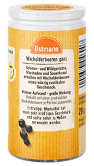 Ostmann Gewürze - Wacholderbeeren ganz | Ideal zum Würzen von Sauerbraten und Wildgerichten | 20 g in der Streudose