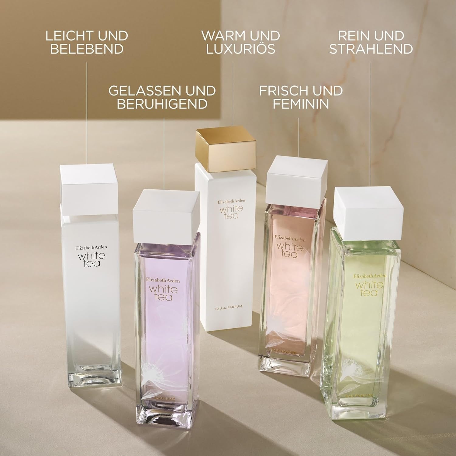 Elizabeth Arden - Ceai Alb, Apă de Toaletă Spray, Parfum cu Mandarină Italiană, Extract de Ceai Alb și Lemn de Madras, Floral, Feminin și Dulce, Căldură Suave, Parfum pentru Femei - 30 ml