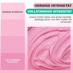 Amestec de uleiuri, colorant alimentar roz pe bază de ulei, foarte concentrat, pentru ciocolată, fondant, fursecuri, copt tort, macaroane, decorare tort DIY, toppinguri pentru aluat - 20ml