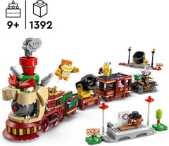 LEGO Super Mario Trenul Express Bowser, set de joacă de aventură pentru copii cu Hammer Brother, 2 Gumbas și 2 Parapunctures, cadou Nintendo pentru băieți, fete și gameri 71437 Seturi de constructie Besuche den LEGO-Store