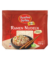 Bamboo Garden - Tăiței Ramen Prefierți | Gata în 2 minute | Vegani | 300g într-o pungă