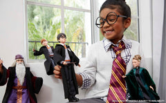 Mattel Harry Potter - Păpușă de colecție (aprox. 26 cm) cu uniformă Hogwarts, halat Gryffindor și baghetă, jucărie de la 6 ani FYM50 Action figures Naty Shop