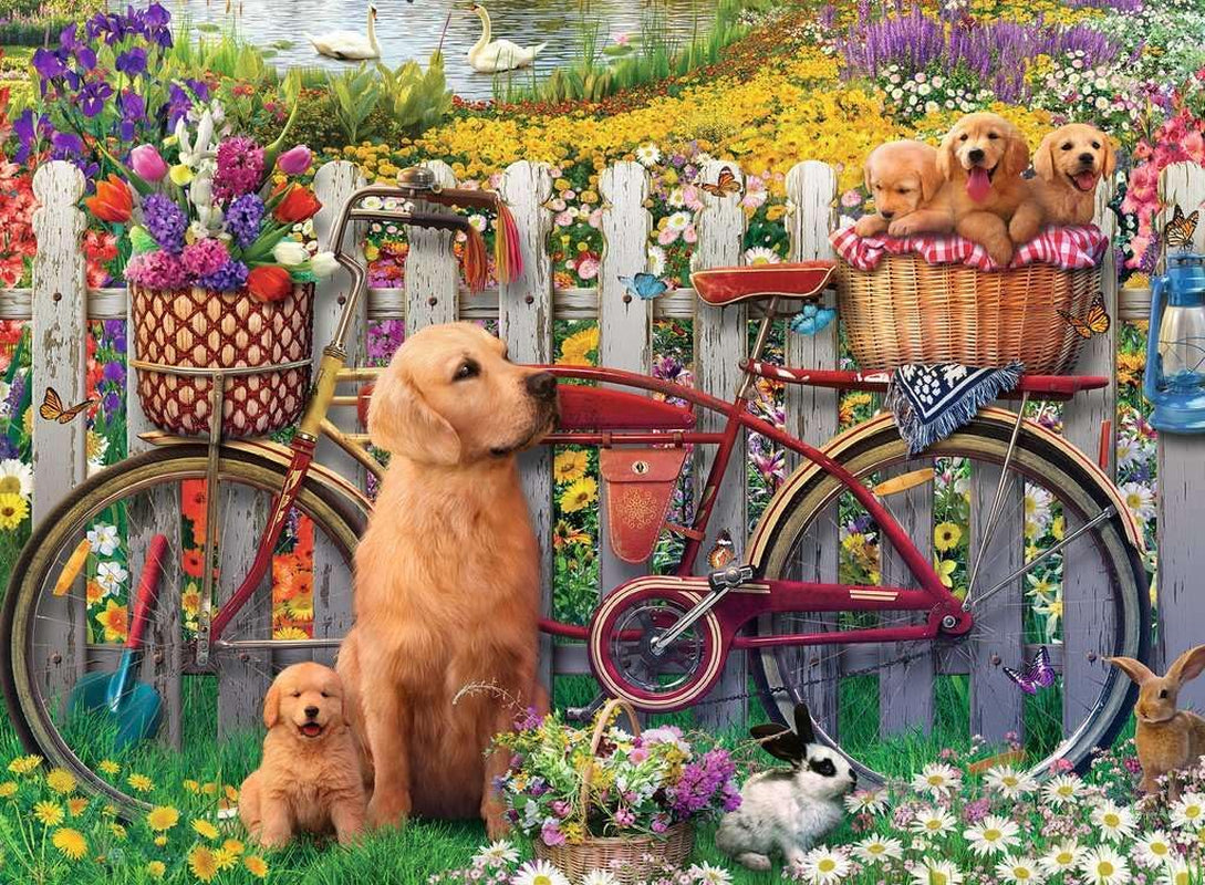 Ravensburger Puzzle 12000209 - Ausflug Ins Grüne - puzzle jigsaw de 500 de piese pentru adulți și copii de peste 12 ani, Puzzle Naty Shop