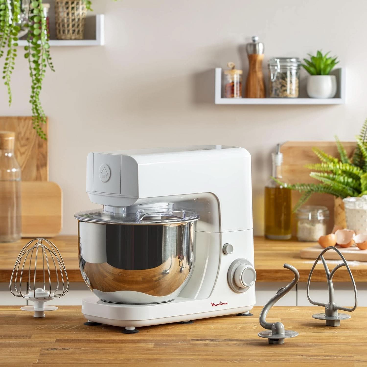 Robot de bucătărie multifuncțional Essential, 800 W, 6 setări de viteză, Bol din oțel inoxidabil, 4,8 L Mama si Copilul Naty Shop