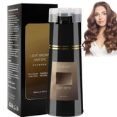 Șampon colorant pentru păr, șampon colorant instant 3 în 1, șampon colorant instant pentru îngrijirea părului, șampon colorant pentru păr negru, șampon colorant pentru păr (maro deschis) Vopsea pentru par Naty Shop Titlu implicit