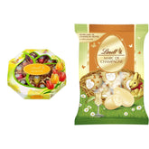 Ouă Selecție de Ciocolată | 288 g | 2 x Ouă Cresta și Trufe de Ciocolată | 3 x 90 g | Cele mai fine trufe Marc de Champagne în Ciocolată Albă | Ciocolată de Paște | Cadou de Ciocolată