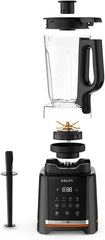 Krups Highspeed- Standmixer Infinymix KB9158 | 1600 W | 5 Automatische Programme + Manuelle Einstellung | Tritanbehälter | Inkl. Rezeptheft | Smoothies, Shakes, Crushed Ice | Schwarz Bucatarie Naty Shop