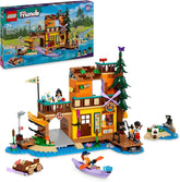 LEGO Friends Tabără de aventură cu caiac, jucărie de construcție pentru jocuri de rol, idee de cadou pentru fete și băieți de la 7 ani, set cu 3 figurine și un urs, jucărie de camping 42626 Seturi de constructie Besuche den LEGO-Store Titlu implicit