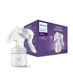 Philips Avent Handmilchpumpe - Einfaches Abpumpen, Mit Natural-Motion Technologie, Bpa-Frei (Modell SCF430/01) Transparent Accesorii Hrana si Alaptare Bebe Naty Shop New Manual