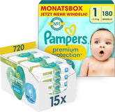 Pachet de început Premium Protection 1 și șervețele umede Aqua