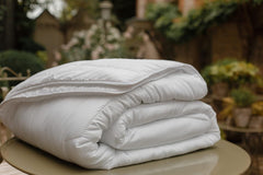 COLAS NORMAND Quilt, 200 X 200 Cm, bumbac organic și lână Merino, cald, lavabil la mașină la 30 °C Plapumi si pilote Naty Shop