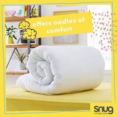 Plapumă Snug Just Right, 10.5 tog, fibră goală, alb, pat dublu Plapumi si pilote Naty Shop