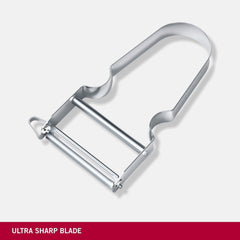 Victorinox STAR peeler, Peeler de cartofi, Cu două tăișuri, Cu lamă pendulară Peeler Naty Shop