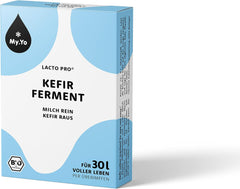 Bio Kefirferment Lacto Pro – 6x5 g – Starterkulturen für 30 L selbstgemachten Kefir – ohne Pilz – DE-ÖKO-013 zertifiziert