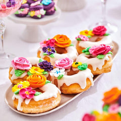 Funcakes Mix Für Donuts, Backen Sie Ganz Einfach Ihre Eigenen Donuts Zu Hause in Der Friteuse Oder Im Ofen, Halal. 500 G. Naty Shop