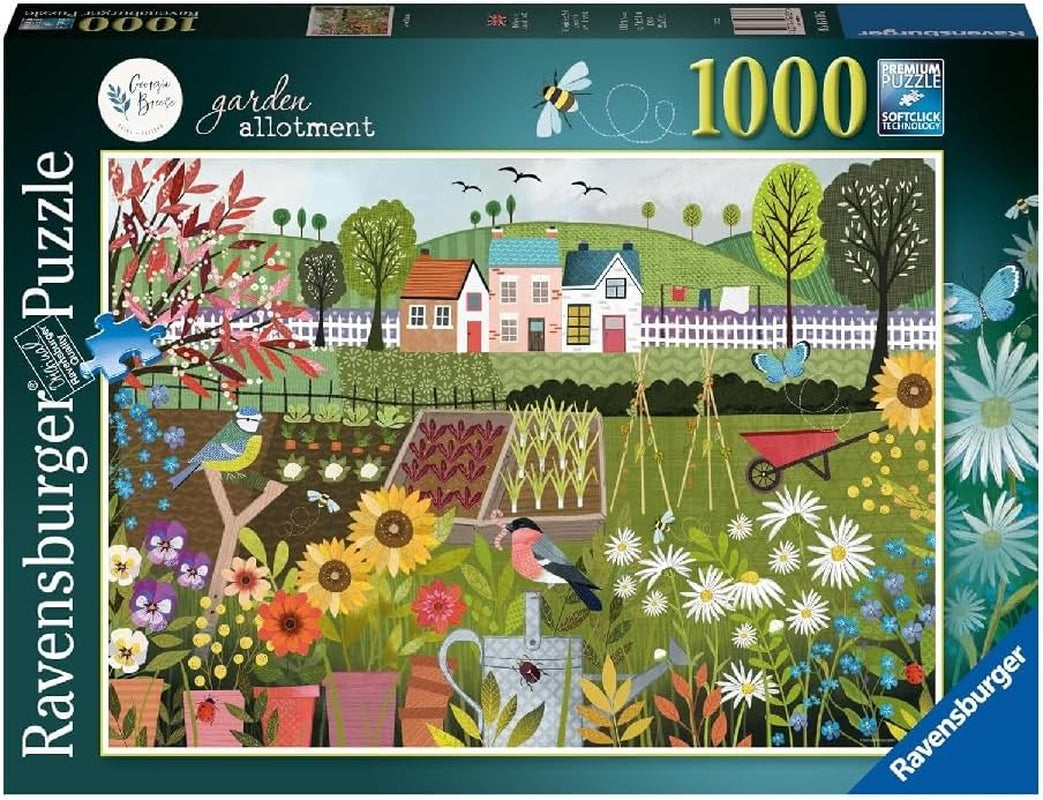 Ravensburger Puzzle 12001178 - Garden Allotment - puzzle jigsaw de 1000 de piese pentru adulți și copii de peste 14 ani Puzzle Naty Shop Design vechi