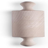 Zeller 23515 Rolă de aluat, rolă de copt, sucitor, lemn de fag, aprox. 43 x 5,5 cm