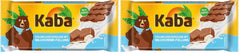 Ciocolată Kaba cu lapte integral și cremă de lapte, tabletă de ciocolată umplută, tabletă de 90 g, ciocolată care se topește în gură cu cremă ușoară de lapte și aromă originală Kaba (pachet de 2)