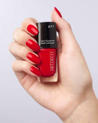 Lac de unghii Artdeco Art Couture - Ojă roșie de lungă durată, cu uscare rapidă - 1 x 10ml