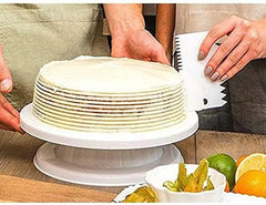 Spatulă pentru aluat Metaltex 252521080, 3 bucăți, din plastic