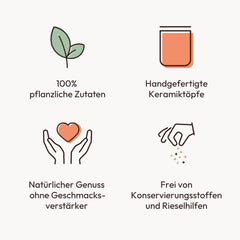 Potluck | Stullen Spice | Gewürzzubereitung im Keramiktopf | 60 g | Vegan, glutenfrei und mit natürlichen Inhaltsstoffen
