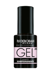 Oja semipermanentă Milano Professional, nr. 30 Babydoll Pink, efect de volumizare, de lungă durată, 100% fabricată în Italia, oferă unghii intense și strălucitoare, 4,5 ml