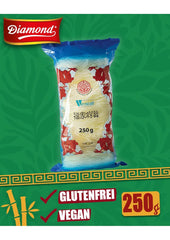 Tăiței de sticlă DIAMOND, tăiței lungi de sticlă, natural vegani și fără gluten - 1 x 250 g