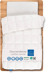 Plapumă confort, (90 puf / 10 pene), alb, 135 X 200 Cm Plapumi si pilote Naty Shop 135 X 200 Cm