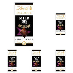 Lindt Excellence 78 La Suta Cacao Baton - Intensitate Cacao Persistenta Baton Vegan 100g Cadou Ideal