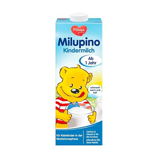 Lapte pentru copii Milupino gata de băut (6X1L), de la 1 an, pentru copiii mici în faza de creștere Naty Shop