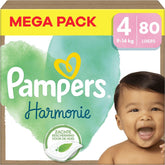 Scutece Pampers Harmony 80 mărimea 4 (9-14 kg)
