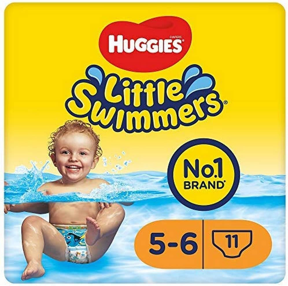 Scutece de înot de unică folosință Huggies Little Swimmers, mărimi 5-6-66 (Total Pants)
