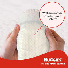 Scutece Huggies pentru bebeluși Little Movers, design Disney, mărimea 3, 168 bucăți (3 x 56), cutie lunară