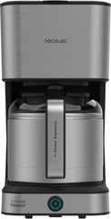 Cafetieră cu picurare Cecotec Coffee 66 Drop & Thermo, 950 W, 1,2 L, 10 cești, tehnologie ExtremeAroma, funcție anti-picurare, indicator nivel apă, filtru principal reutilizabil, protecție la supraîncălzire