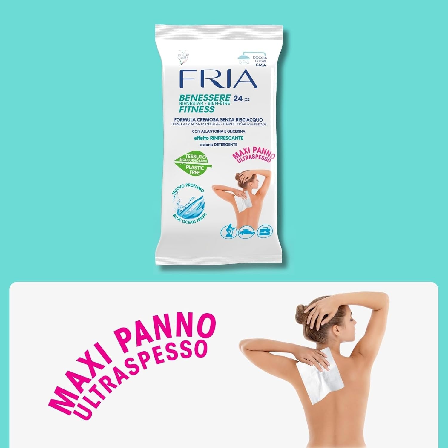 Șervețele pentru bunăstarea corpului 24 de bucăți