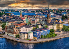 Ravensburger Puzzle Locuri scandinave 12000114 - Stockholm, Suedia - puzzle jigsaw de 1000 de piese pentru adulți și copii de peste 14 ani Puzzle Naty Shop Design nou