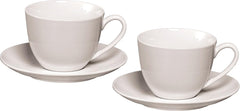 Set Cappuccino Ritzenhoff & Breker Bianco, 4 bucăți, 300 ml