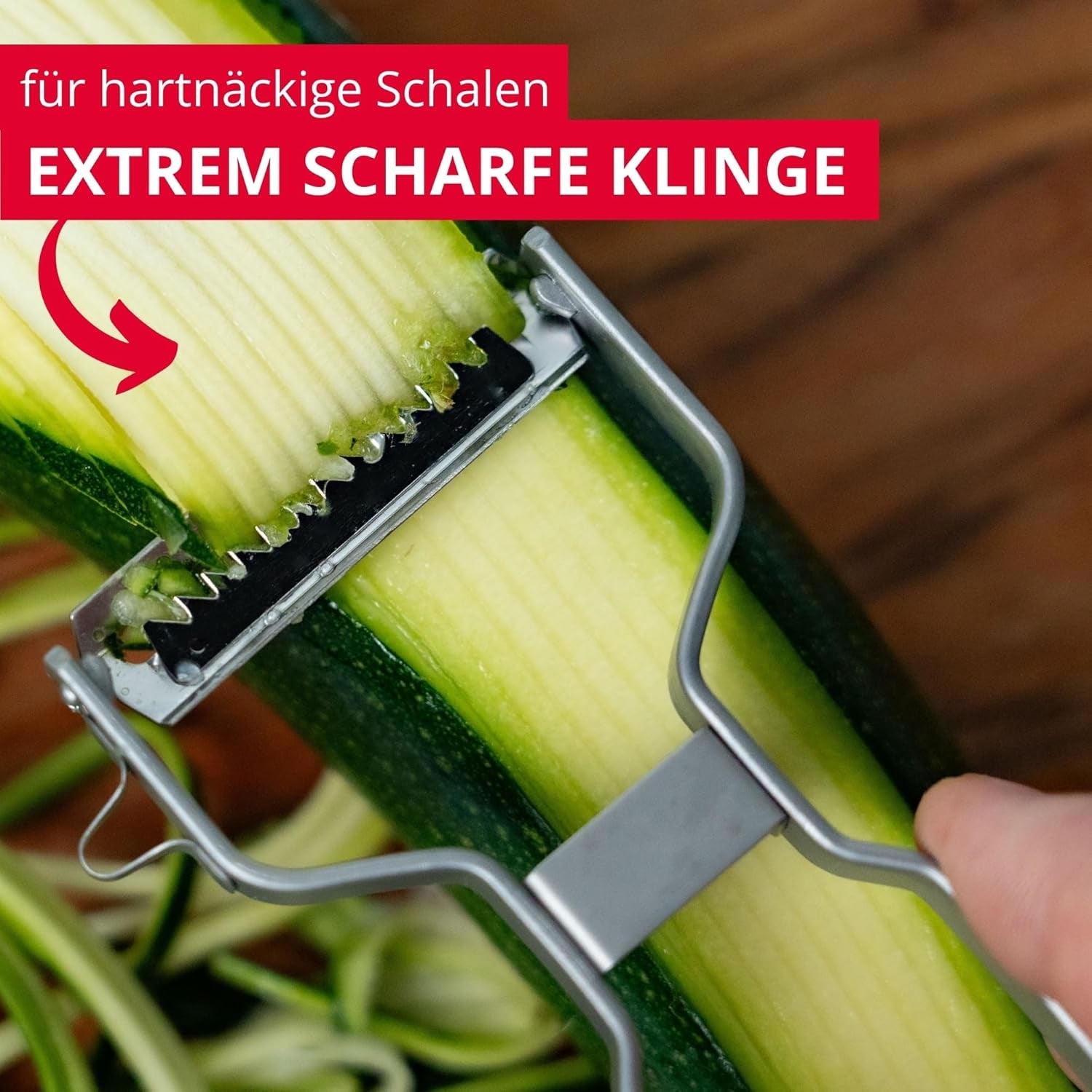 Westmark Julienne Peeler, oțel inoxidabil Peeler Naty Shop