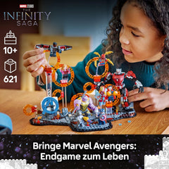 LEGO ǀ Marvel Avengers: Endgame Letzter Showdown - Bauspielzeug mit 10 Minifiguren, darunter Captain America, Iron Man, Black Panther & Dr. Strange - Kreatives Geschenk für Jungen und Mädchen 76323