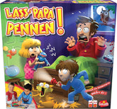 Goliath - LASĂ-L PE TATA SĂ DORMĂ - Joc pentru copii de la 5 ani în sus, 2 până la 4 jucători - Joc de petrecere distractiv și captivant pentru băieți și fete, cu instrucțiuni clare, Albastru