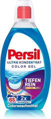 Persil Ultra Concentrate Colour Detergent (2 X 65 de spălări), Detergent lichid foarte concentrat cu tehnologie Deep Clean Plus împotriva celor mai dificile pete Detergenti Rufe Naty Shop