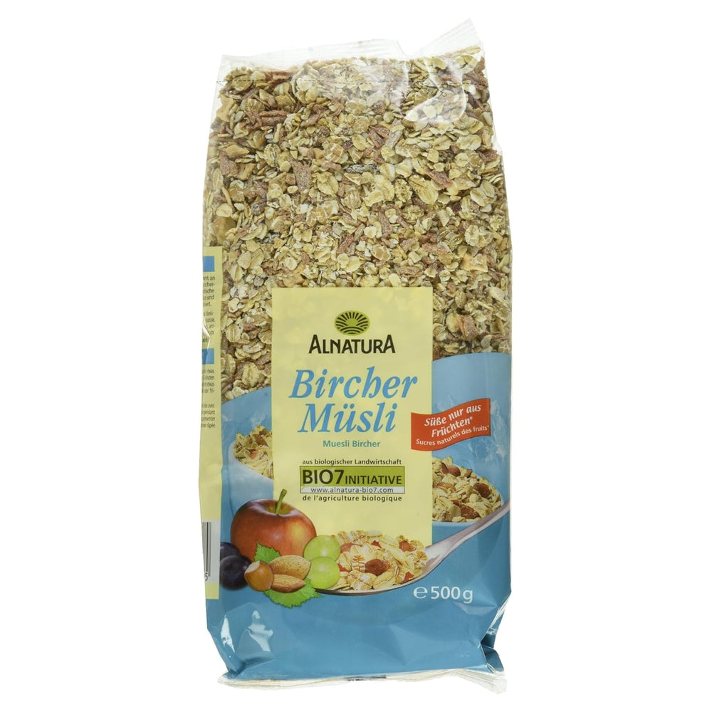 Musli Bircher organic, vegan (1 x 500 g)