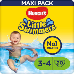 Costum de baie de unică folosință Huggies Mărimea 3-4 Pachet de 20 Mama si Copilul Naty Shop