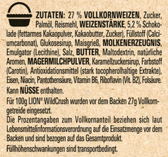Cereale de mic dejun Nestlé LION WildCrush cu ciocolată și caramel, pachet de 8 (8 x 360 g)