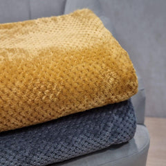 Cuvertură de pat HOMLA Noah 220 X 240 Cm - cuvertură de pat canapea aruncare confortabilă pătură cuvertură - pufos și moale - poliester gri Paturi si Cuverturi Besuche den HOMLA-Store