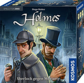KOSMOS 692766 Holmes - Sherlock vs. Moriarty, Joc pentru doi jucători, Joc Sherlock Holmes, Joc de societate pentru exact 2 jucători cu vârsta de 10 ani și peste, Joc de strategie