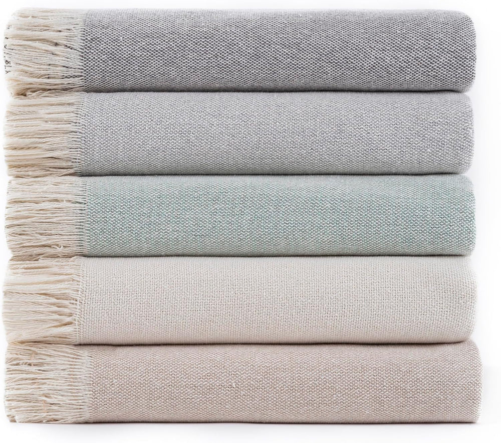 Cuvertură de pat multifuncțională, cuvertură de pat, cuvertură pentru pat, cuvertură pentru canapea, Jarapas, monocolor (180 X 260 cm, gri închis). Paturi si Cuverturi Besuche den Todocama-Store Gri închis 180X260